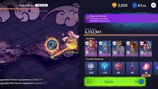 Age of Magic: Nightmare raid - Diana boss node with Full GoO in 1 go & 3 ⭐. 2nd Version