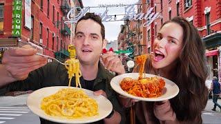 Italian Girl Shocked by Little Italy, NYC! (Worth It?)