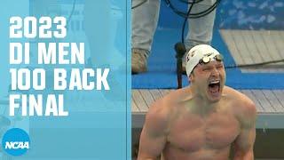 Men's 100 backstroke | 2023 NCAA swimming championships