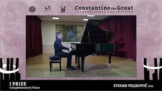 Stefan Veljković / I prize - Complementary piano