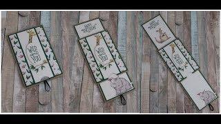 Double Slider Card - Using Animal Outing From Stampin' Up!