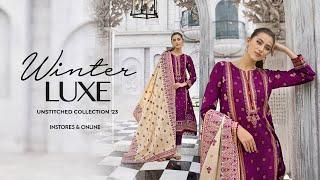 Gul Ahmed's Winter Luxe Unstitched Collection' 23