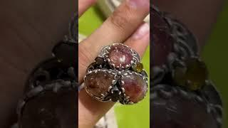 Тг- Мастерская Орловых. Цветочные кольца из серебра.