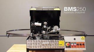 BMS250 Bandsaw Blade Sharpener in Action | Wood-Mizer