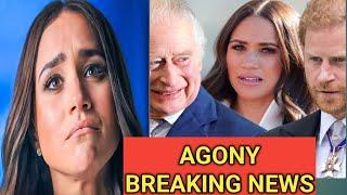 AGONY OF SORROW, MEGHAN MARKLE & PRINCE HARRY STRANDED IN USA, KING CHARLES BAND UK RETURN VISA...