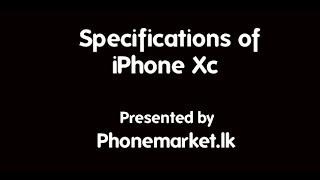 iPhone Xc Price Sri Lanka