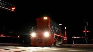 AlwaysTrainsHD Short: Nighttime Ballast Train on the NWP 7-19-19