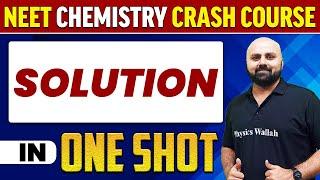 SOLUTIONS in 1 Shot : All Concepts, Tricks & PYQs | NEET Crash Course | UMMEED