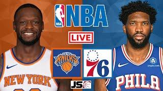 New York Knicks vs Philadelphia 76ers | NBA Live Scoreboard 2024 | Jimby Sports