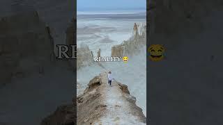 Instagram vs Reality  #shorts #travel #adventure #nature #destination #trendingshorts #socialmedia