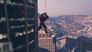 GTA 5 Venom script mod - Basic web swing animations - Work In Progress