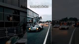 Le Mans Classic 2023, how many cars do you recognize ? #lemans #lemansclassic