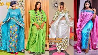 Fashion 2023Très belle robe tendance avec fente mode couture sénégalais 2023 #mode #model #senegal