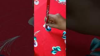 Basic Painting tutorial/Fabric Painting Design/Rose Painting Design#short #designking