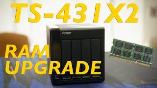 QNAP TS-431X2 RAM Upgrade