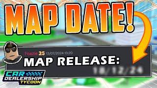 NEW MAP RELEASE DATE In Car Dealership Tycoon! (When To Expect It!)