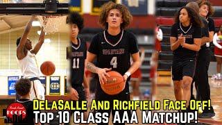 Richfield And DeLaSalle GO AT IT! CJ Armstrong Goes Off For 42 Points!