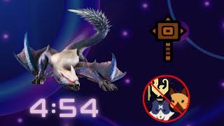 MHR Sunbreak: Lucent Nargacuga Strength Hammer 4:54 | TA Rules