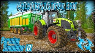 Farming Simulator 2017  - Harvest Time  - Goldcrest Stevie edit #xxfastfingersxx FS17