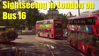 Sightseeing in London from Bus 16