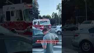 #heroestonight #firefighter #ambulance Accident at Berryessa: Hats Off to Our First Responders