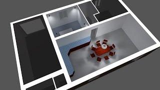 Dialux Evo Tutorial  Part 1 - How to create a room and clean & prepare your CAD file
