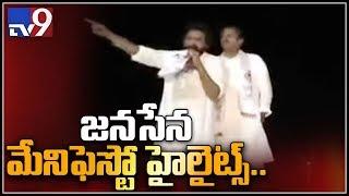 Pawan Kalyan releases manifesto at Gajuwaka - TV9