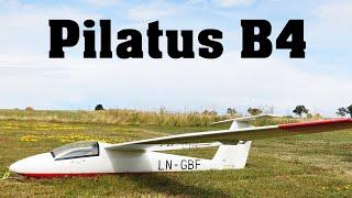 Pilatus B4 | RC větroň | 4K | Aerovleky Rokytnice 2023