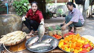 Countryside life TV: Mother and daughter cook country food with unique style