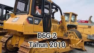 0813.4724.3354 | Dijual Bulldozer Cat D6G-2 Tahun 2010 di Jakarta