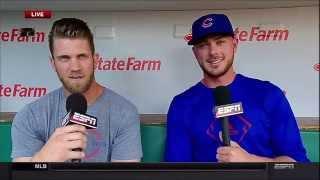 Bryce Harper & Kris Bryant Joint Interview (Full HD)