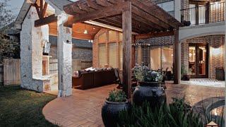 Patio Cover, Outdoor Kitchen, Fireplace, and Pergola in Cinco Ranch Katy TX