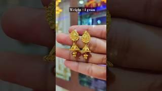 Jhumka designs #gold #viralvideo #jhumka #earrings #jewelry #jewellery #jewellerydesign #trending