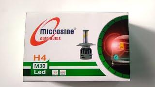 microsine H4 Led bulb AC/DC suitable for Car and bike #microsine #led #funny