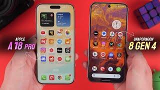 Snapdragon 8 Gen 4 (8 Elite) Vs Apple A18 Pro | Antutu Score & Benchmark