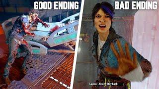 DYING LIGHT 2 All Endings (Save Mia Ending Vs Save Lawan Ending)