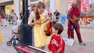 She asks, “Do you know Old Phone by Ed Sheeran?” - then She Steals The Show