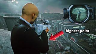 HITMAN Briefcase Launch to the Highest Point in Berlin for Sniper Kills!