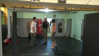 Pressure Point Grab Muscle Spiral Down From Russian Systema