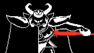 Undertale - Asgore introduction and boss fight