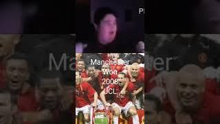 After Manchester United won the UCL in 2008  #messi #ronaldo #shorts #football #soccer