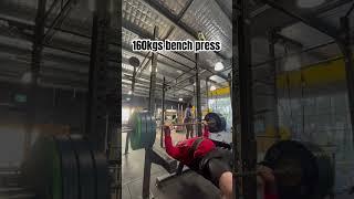 160kgs bench press