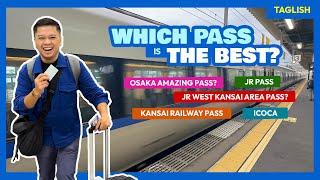 Comparing JAPAN KANSAI PASSES: JR West Kansai Area Pass, Osaka Amazing Pass, ICOCA, etc!