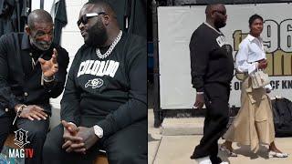 'Tia Kemp Was Right' Rick Ross Spotted Wit New "GF" Inside The Colorado Locker Room! 