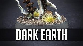 How to paint Dark Earth Bases - Soul wars Chainrasp