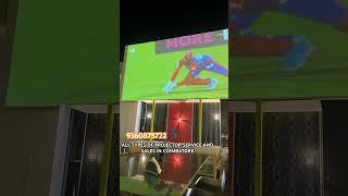 Cricket type projector sales in Coimbatore,cricket open Theater restaurant,bar type projector