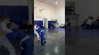 Judo . Davinci. Турнир дети 2015г. Tai-Otoshi. Схватка 1.