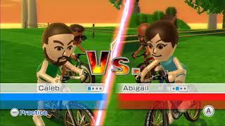 World of Playthroughs: Wii Sports Resort:  Cycling: VS: All Stages