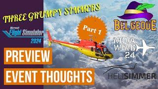 Microsoft Flight Simulator 2024 Preview Event Thoughts (Part 1) - The Three Grumpy Simmers - EP48