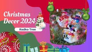 Christmas Decor 2024 || The Radko Tree ||